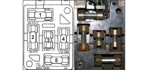 1965 mustang fuse box - location and guide